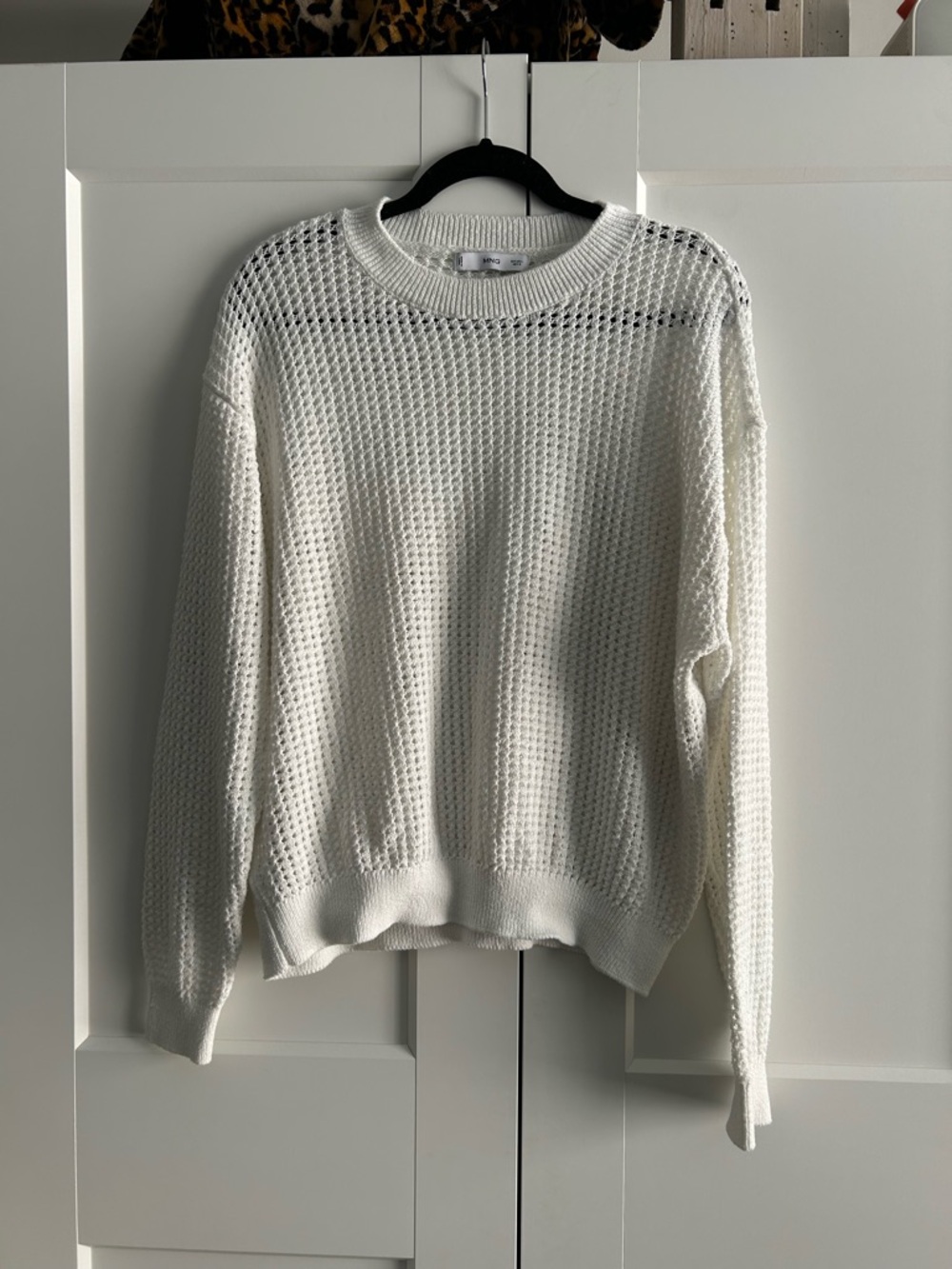 Mango Openwork Knit Sweater - Picture 3 of 5